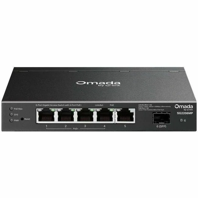 TP-Link TP-Link Omada 6-Port Gigabit PoE+ Switch 63W — product photo