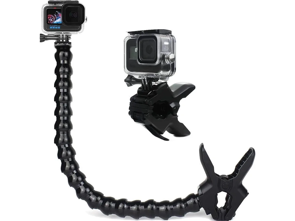 BONAEVER BONAEVER Jaws Flex Clamp Mount 19-Section Gooseneck camera accessory — product photo