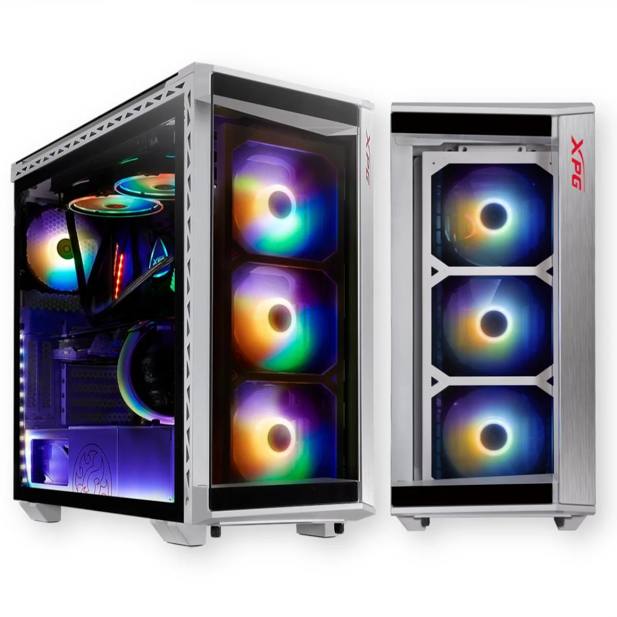 XPG XPG BATTLECRUISER Super Mid Tower Case White — product photo