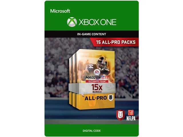 Electronic Arts Electronic Arts 7D4-00141 Madden NFL 17 15 All-Pro Pack Bundle downloadable game — product photo