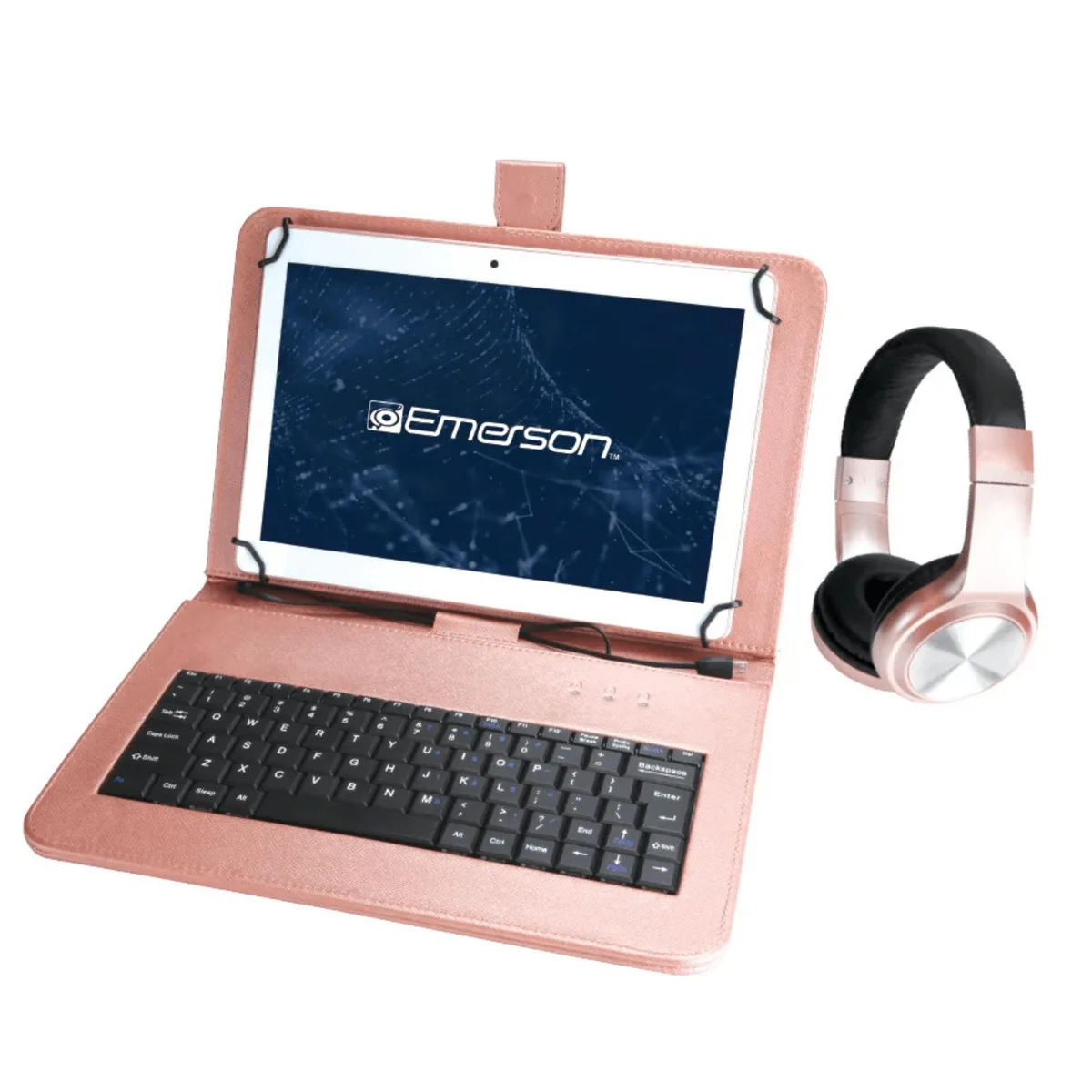 Emerson Emerson EID-9000-RG 9.0" Tablet Android 14 1.5 GHz Quad Core 1024 x 600 Rose Gold — product photo