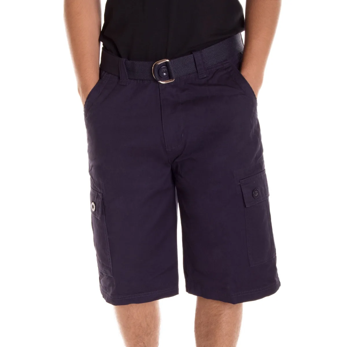 Altatac Altatac OTB1071 Men's Cargo Shorts Navy Size 38 12" Inseam — product photo