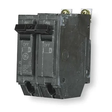 GE GE THHQB2120 Miniature Circuit Breaker 20A 2 Pole 120/240V AC — product photo