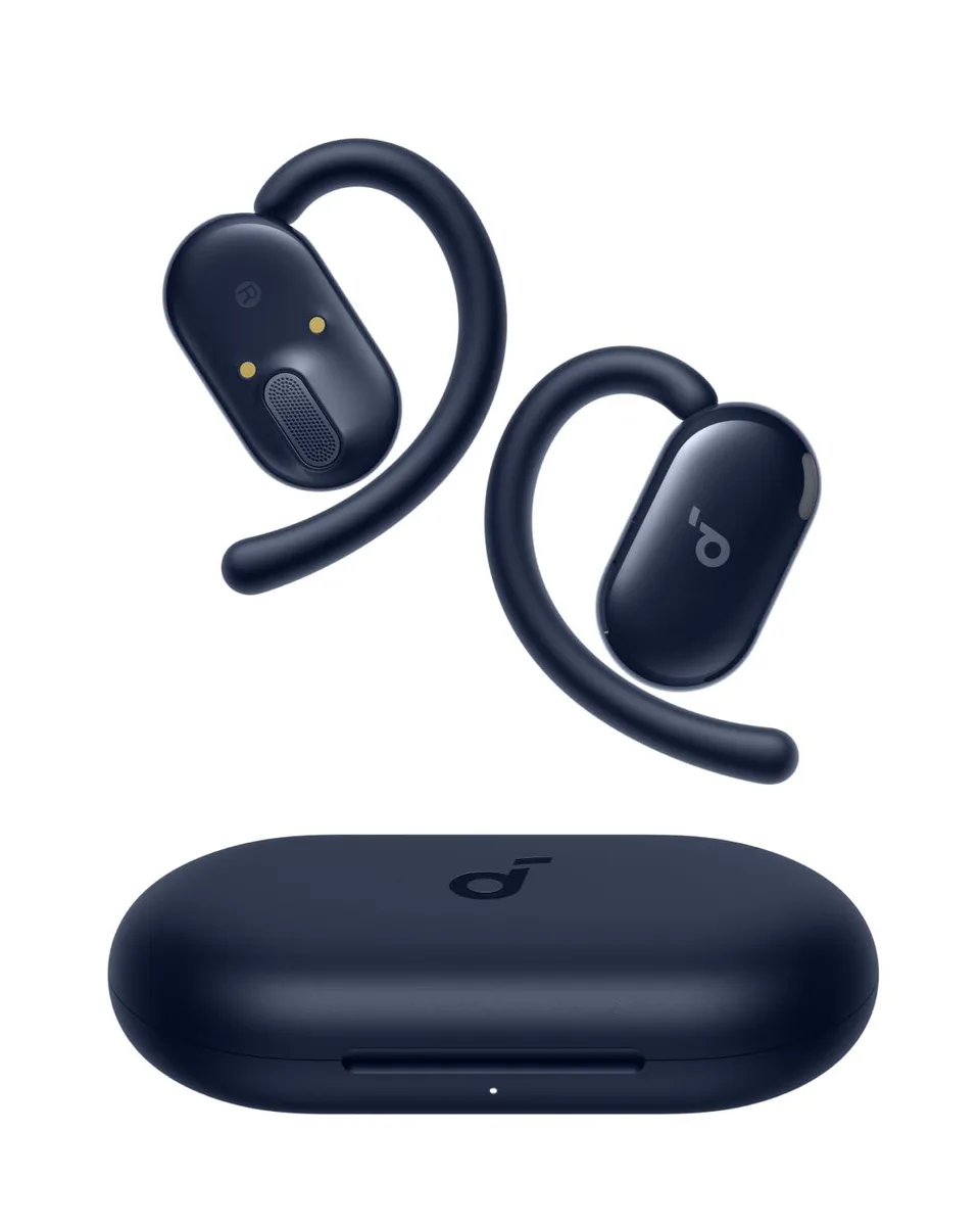  Soundcore V20i open-ear headphones blue 16mm 8h 36h Bluetooth 5.4 IP55 — product photo