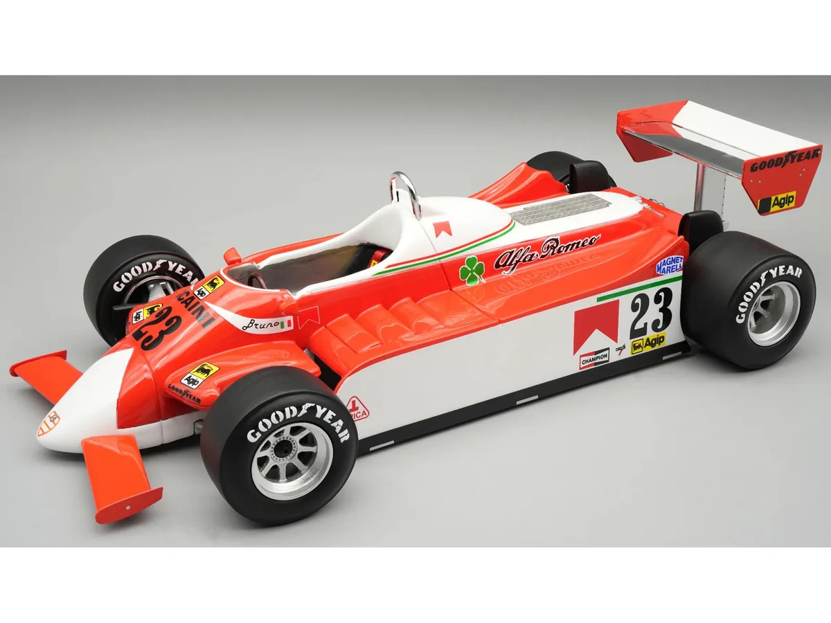 Tecnomodel Tecnomodel Alfa Romeo 179 #23 Monaco GP 1980 Mythos Series Limited Edition 45 1/18 hobby collectible — product photo