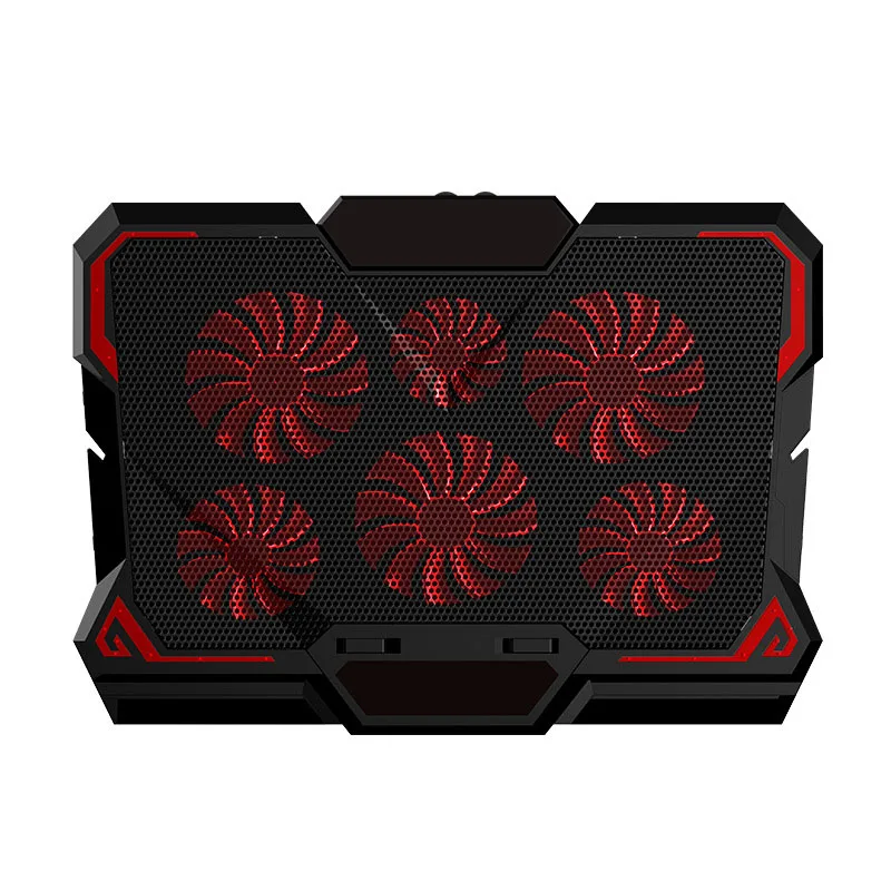 Kinglumen Optoelectronic Kinglumen Optoelectronic Professional Heat Dissipation Tool Six Fans Speed Version Red 17in .6m Cable 900MA — product photo