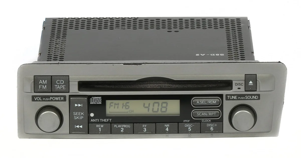 1 Factory Radio 1 Factory Radio 39101-S5B-A210-M1 2004-2005 Honda Civic AM FM CD receiver — product photo