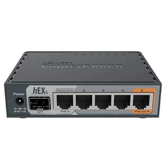Mikrotik Mikrotik hEX S (RB760iGS) Gigabit Router with SFP — product photo