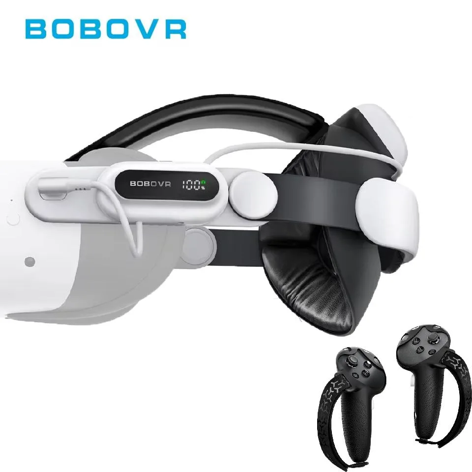 BoboVR BoboVR B100 E3 Pro 10000mAh Battery Elite Strap &amp; G3 Grip VR Accessory — product photo