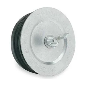 Cherne mechanical pipe plug 6 inch stainless steel rubber body 3.19 inches high