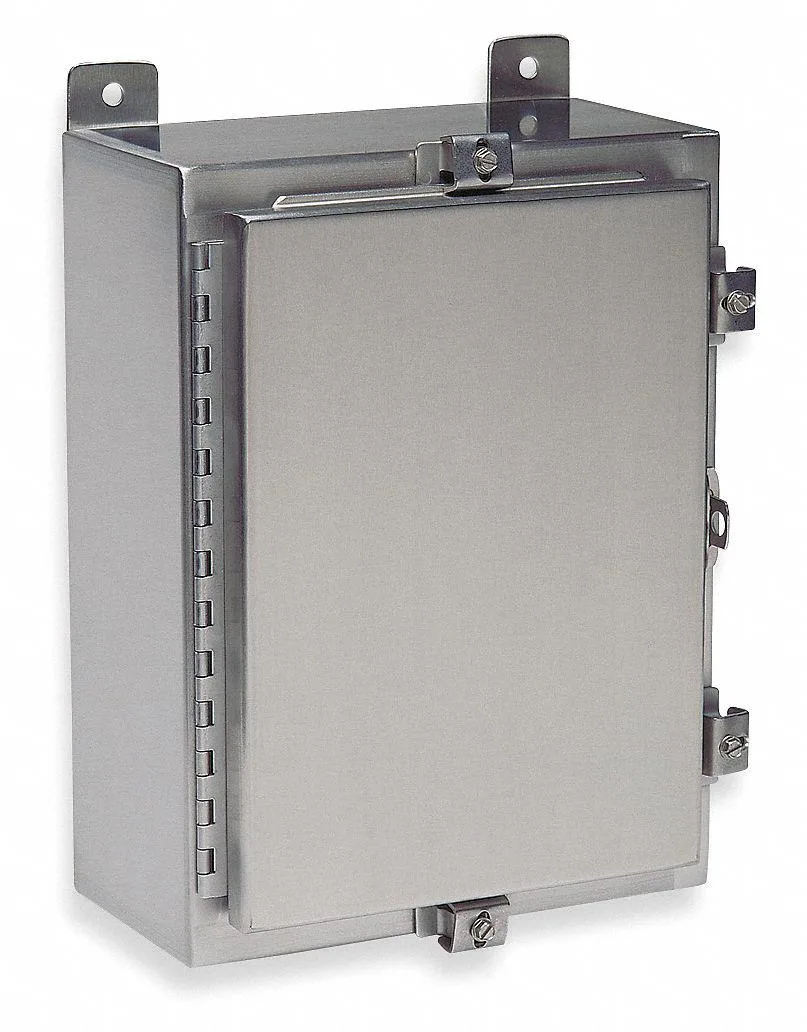 Wiegmann Wiegmann SSN4161208 304 Stainless Steel Enclosure 16x12x8 — product photo