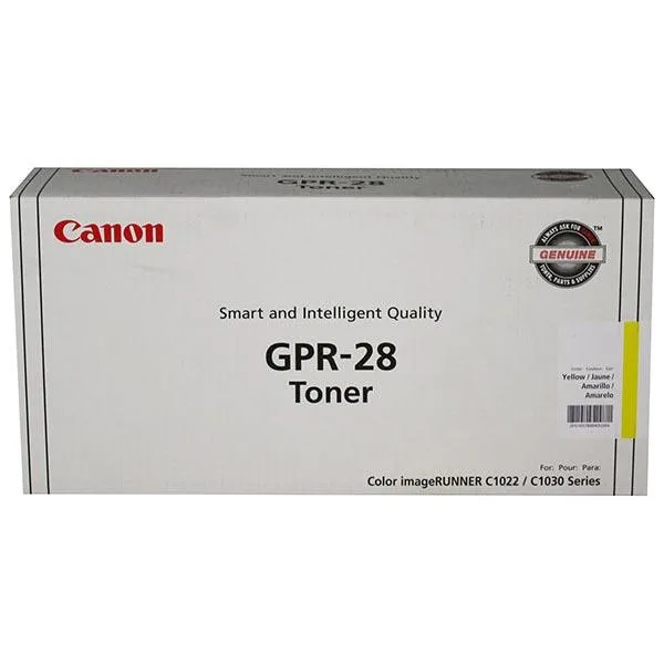 Canon Canon 1657B004AA GPR-28 Yellow Toner Cartridge 6000 Pages — product photo
