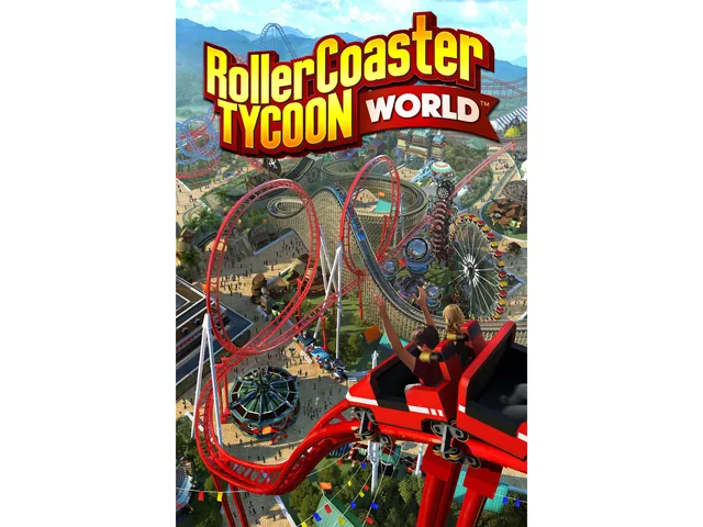 Atari Atari 37177 RollerCoaster Tycoon World Standard Edition downloadable game — product photo