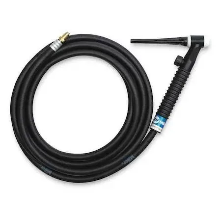 Miller Weldcraft WP-17V-12-R TIG torch kit rigid neck air-cooled 150A