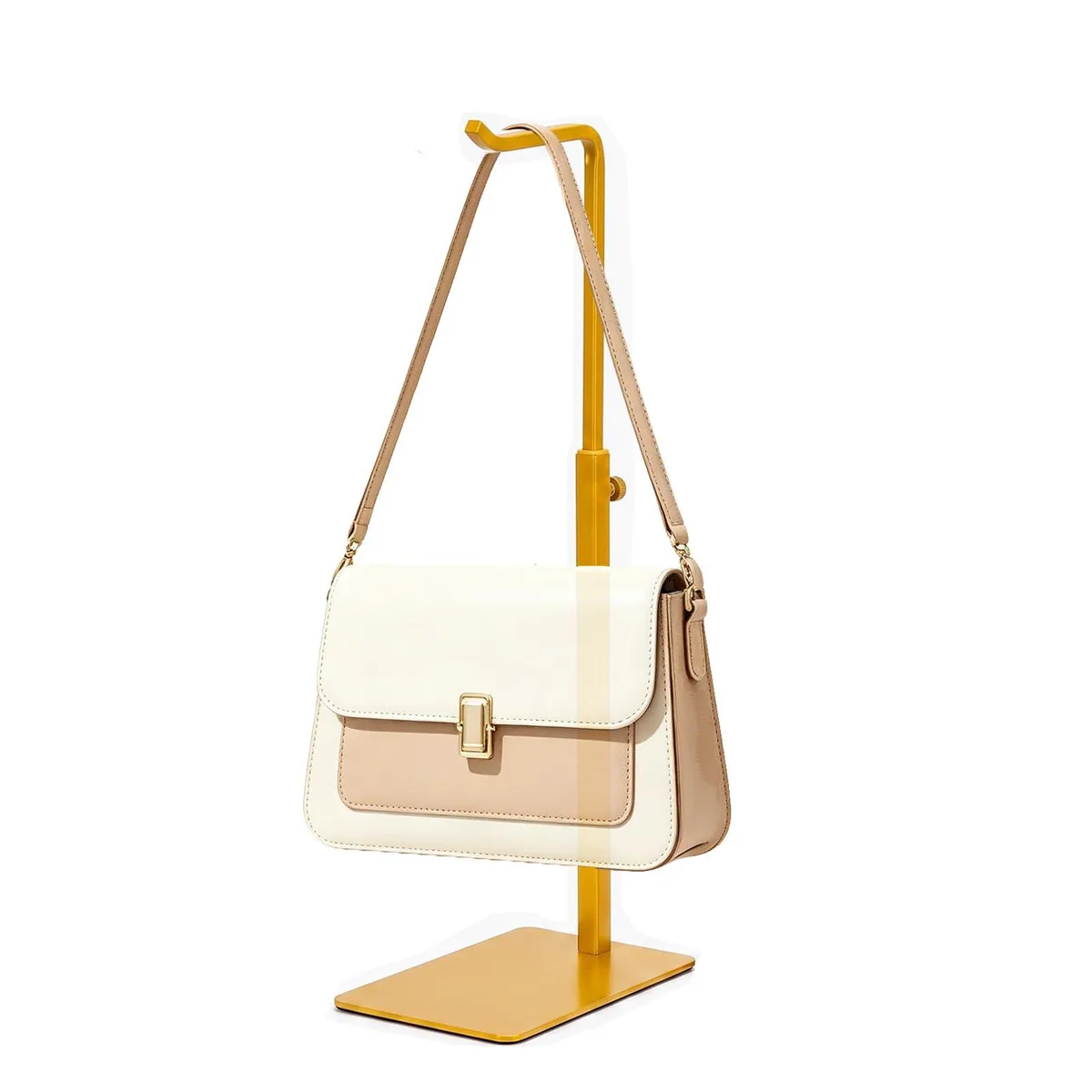 Avid JinSen 7-J Purse Stand Black Metal 14.33in W x 12.83in H x 9.06in D — product photo