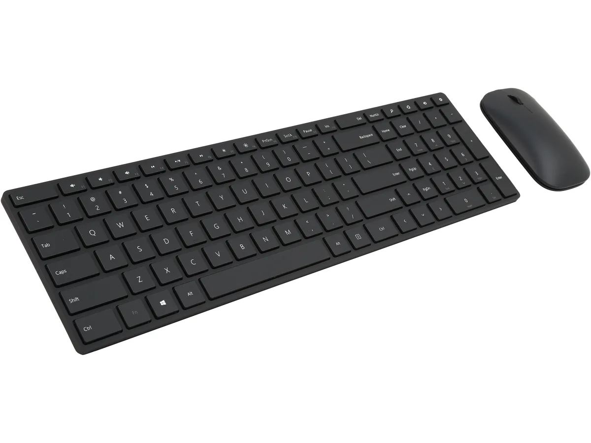 Microsoft Microsoft Designer Bluetooth Desktop 7N9-00001 keyboard black with mouse — product photo