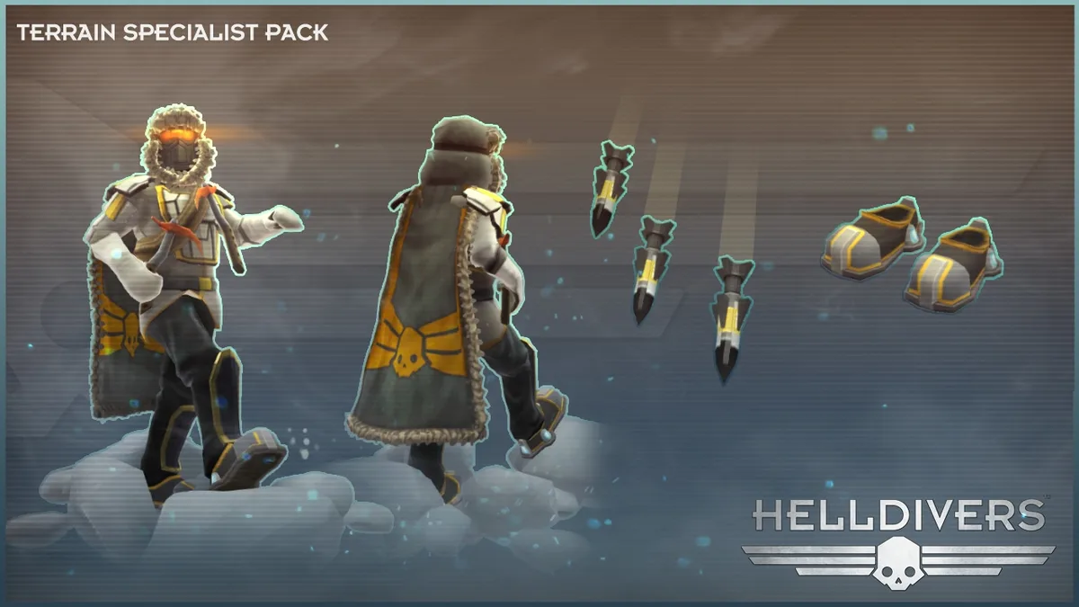 PlayStation PlayStation HELLDIVERS Terrain Specialist Pack downloadable game — product photo