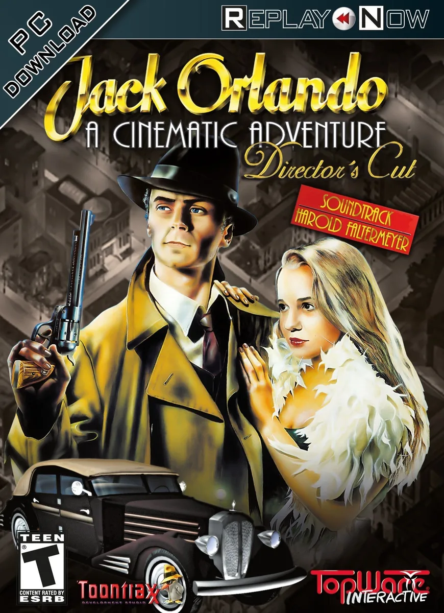 Steam activation code card for Jack Orlando Director's Cut PC game