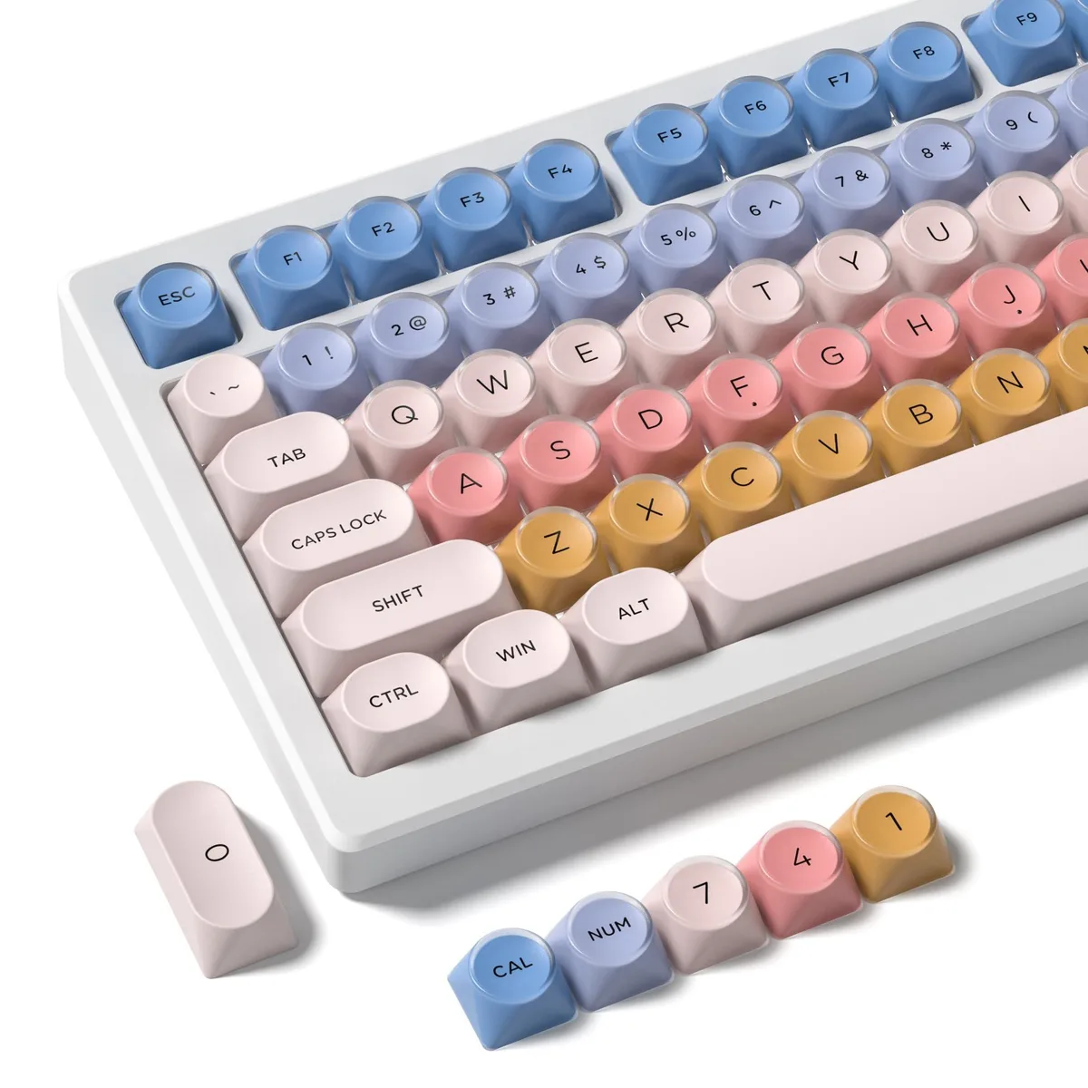 Womier Womier PBT PC Jelly Keycaps MOA Profile 129 Keys — product photo