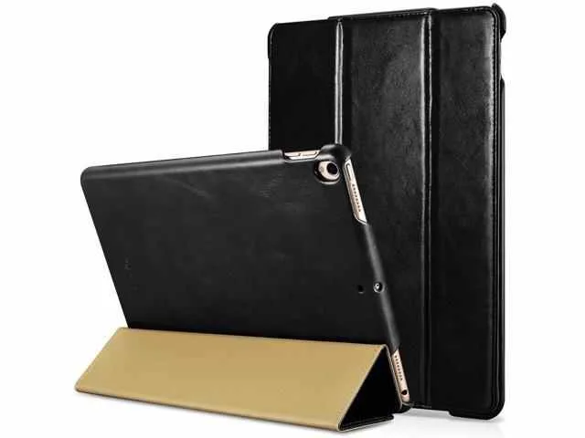Werleo Werleo iPad Pro 10.5 2017 Leather Folio Case Black — product photo