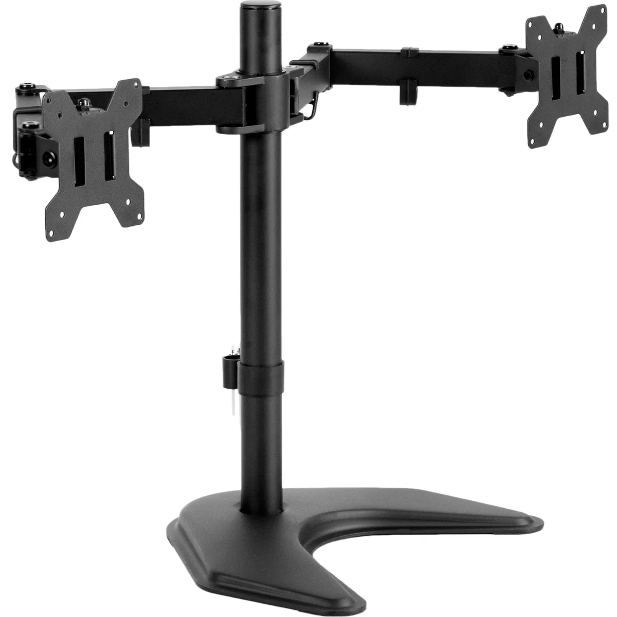 VIVO VIVO Dual Monitor Desk Stand, Black, 2×27" 22 lb — product photo
