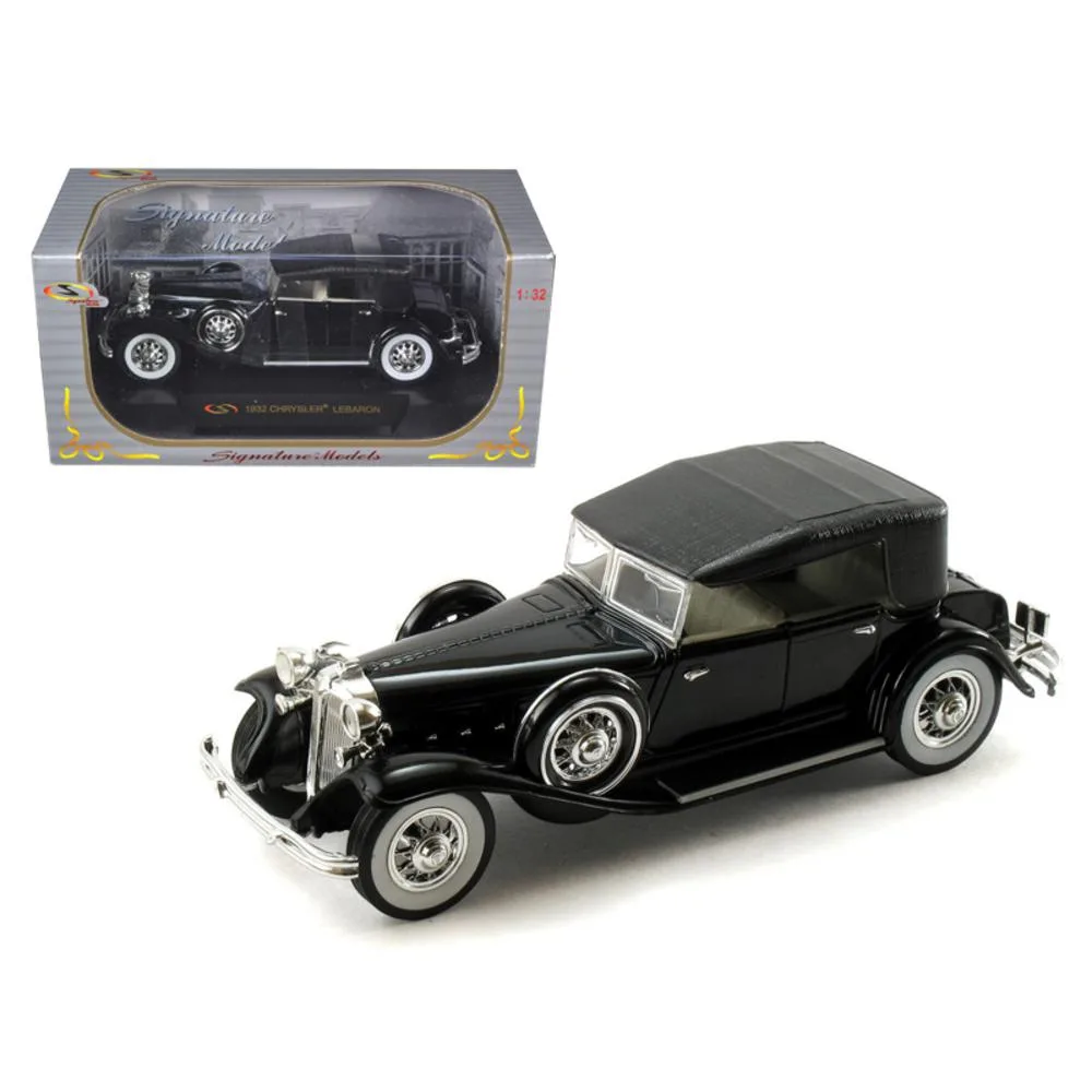 Signature Models Signature Models 1932 Chrysler Lebaron Black 1/32 Diecast Car — product photo