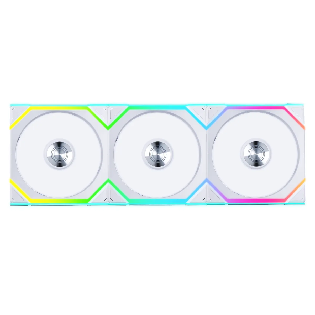 Lian Li Lian Li UNI Fan SL Wireless 120mm ARGB Triple Pack White 12SL1W3W — product photo