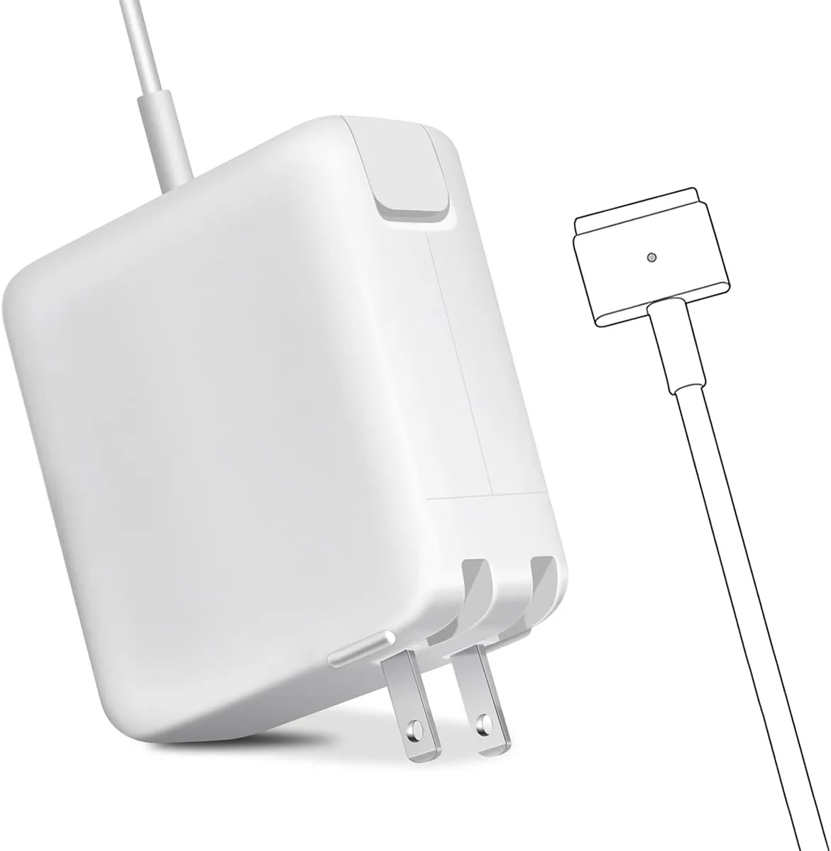 Chopmate Chopmate 85 W T-tip AC adapter for MacBook Pro 13/15/17 in 2012-2015 — product photo
