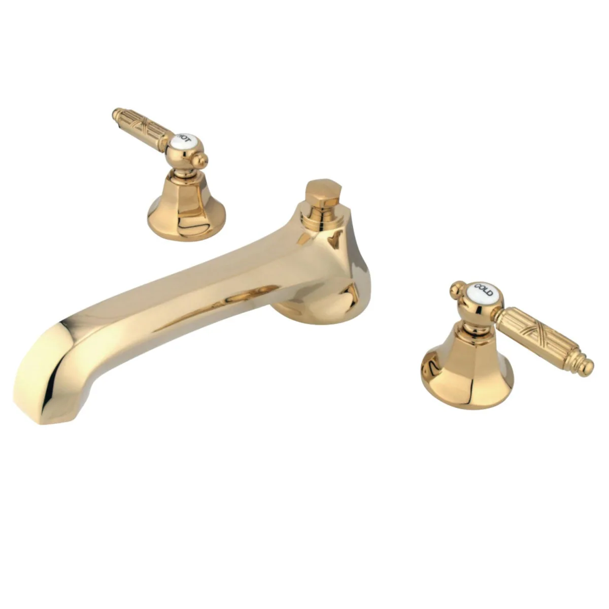 KINGSTON BRASS KINGSTON BRASS KS4302GL Roman Tub Filler Polished Brass bath faucet part — product photo