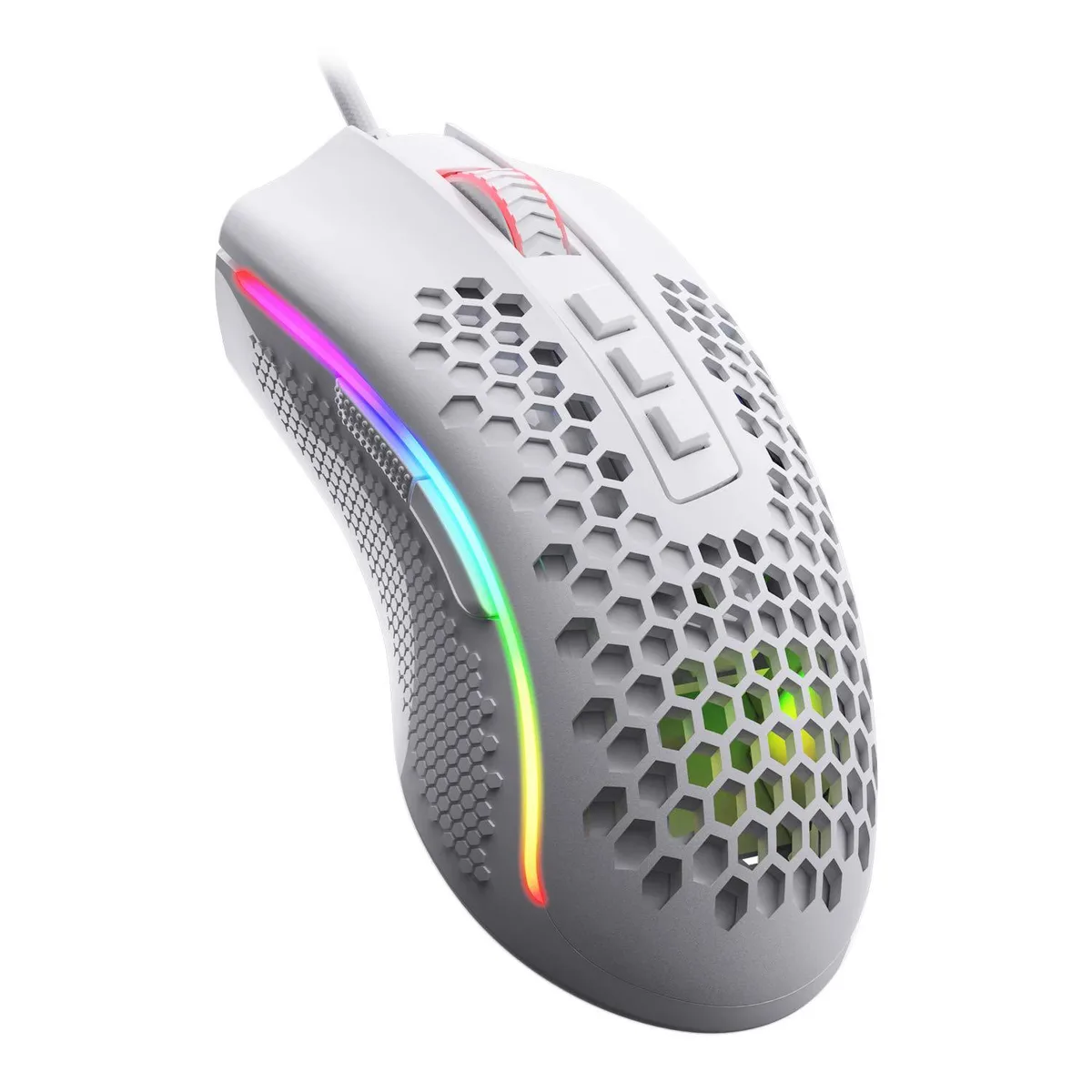 Redragon Redragon M808 Storm 85g White Gaming Mouse 12400 DPI — product photo