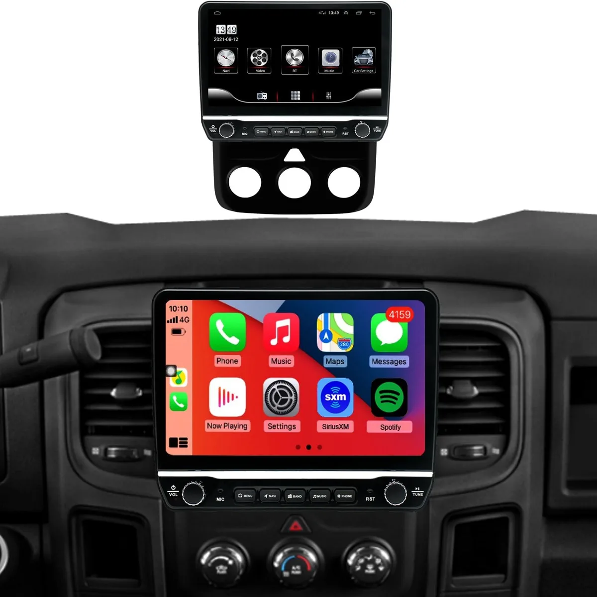 V2 Technologies V2 Technologies 2 in 1 accessory for Dodge RAM 1500 2500 3500 2013-2018 — product photo