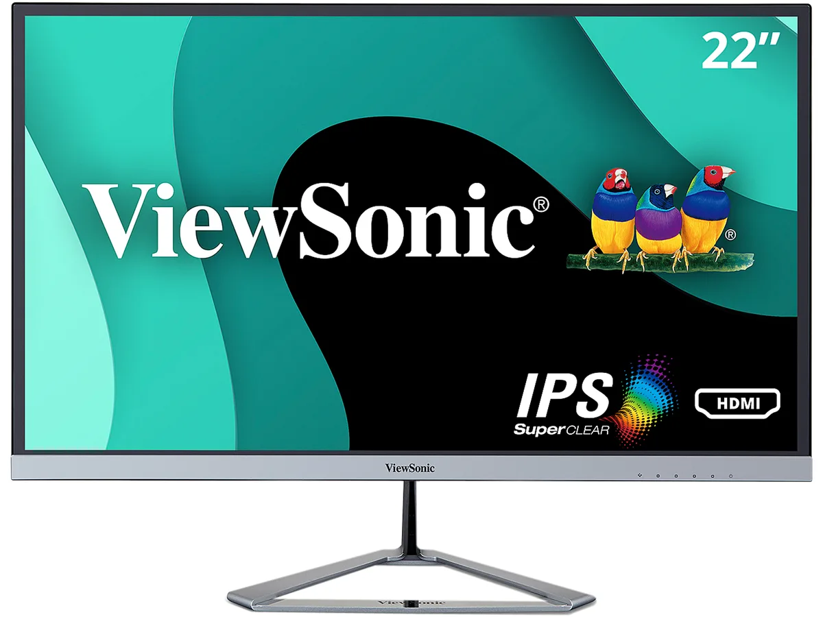 ViewSonic ViewSonic VX2276-SMHD 22" 1080p IPS monitor — product photo