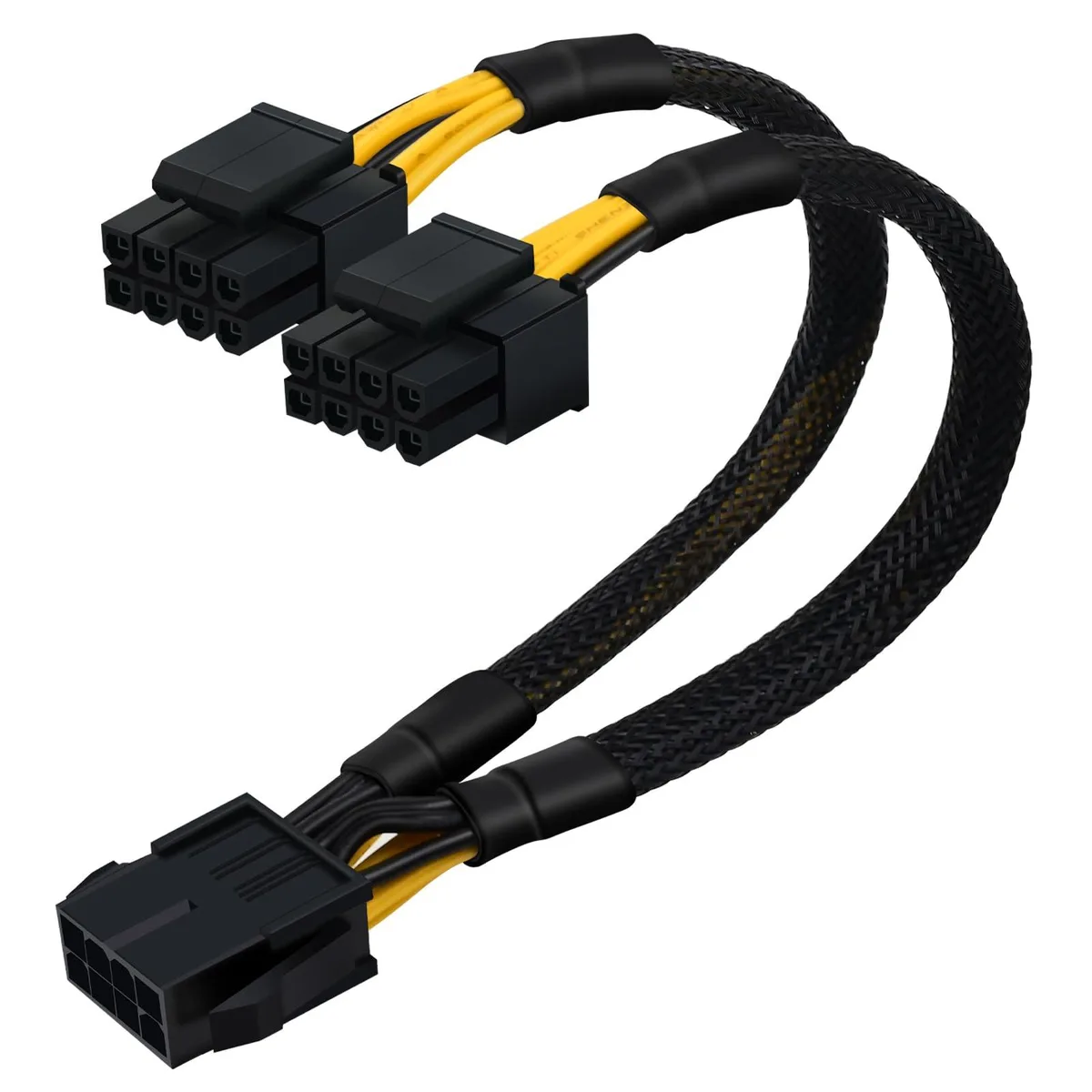 WRIARICH WRIARICH CPU 8 Pin Splitter 9.5-inch 24cm Power Splitter Cord — product photo