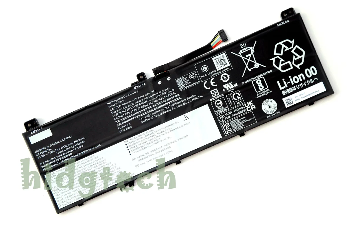Beisite Beisite L22C4PA1 L22D4PA1 L22M4PA1 71Wh 15.36V laptop battery — product photo