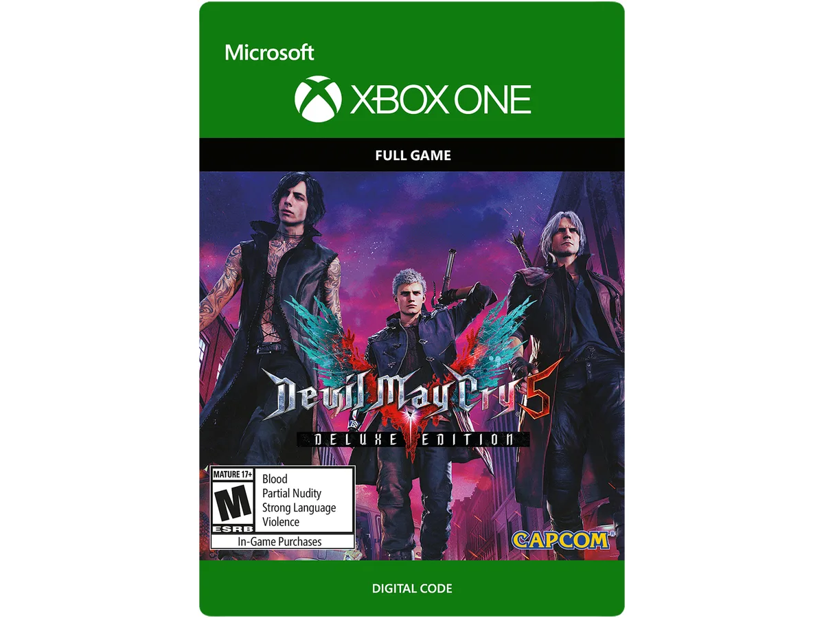 Capcom Capcom G3Q-00666 Devil May Cry 5 Digital Deluxe Edition downloadable game — product photo