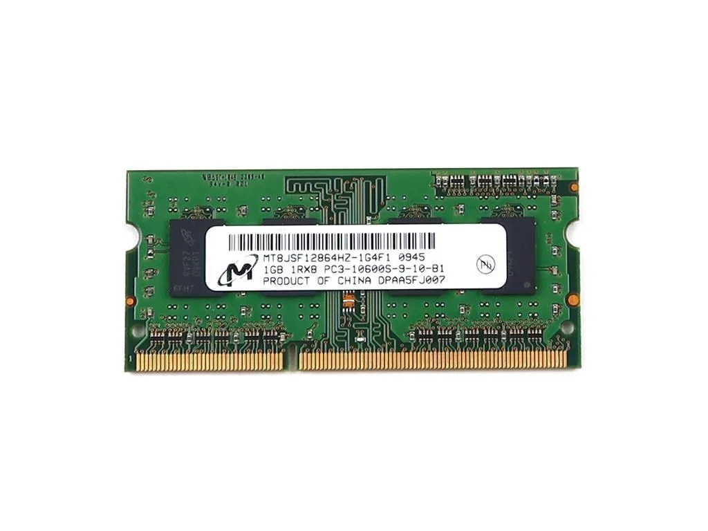 Ascendtech Ascendtech MT8JSF12864HZ DDR3 1GB 1333MHz 204-Pin SO-DIMM accessory — product photo