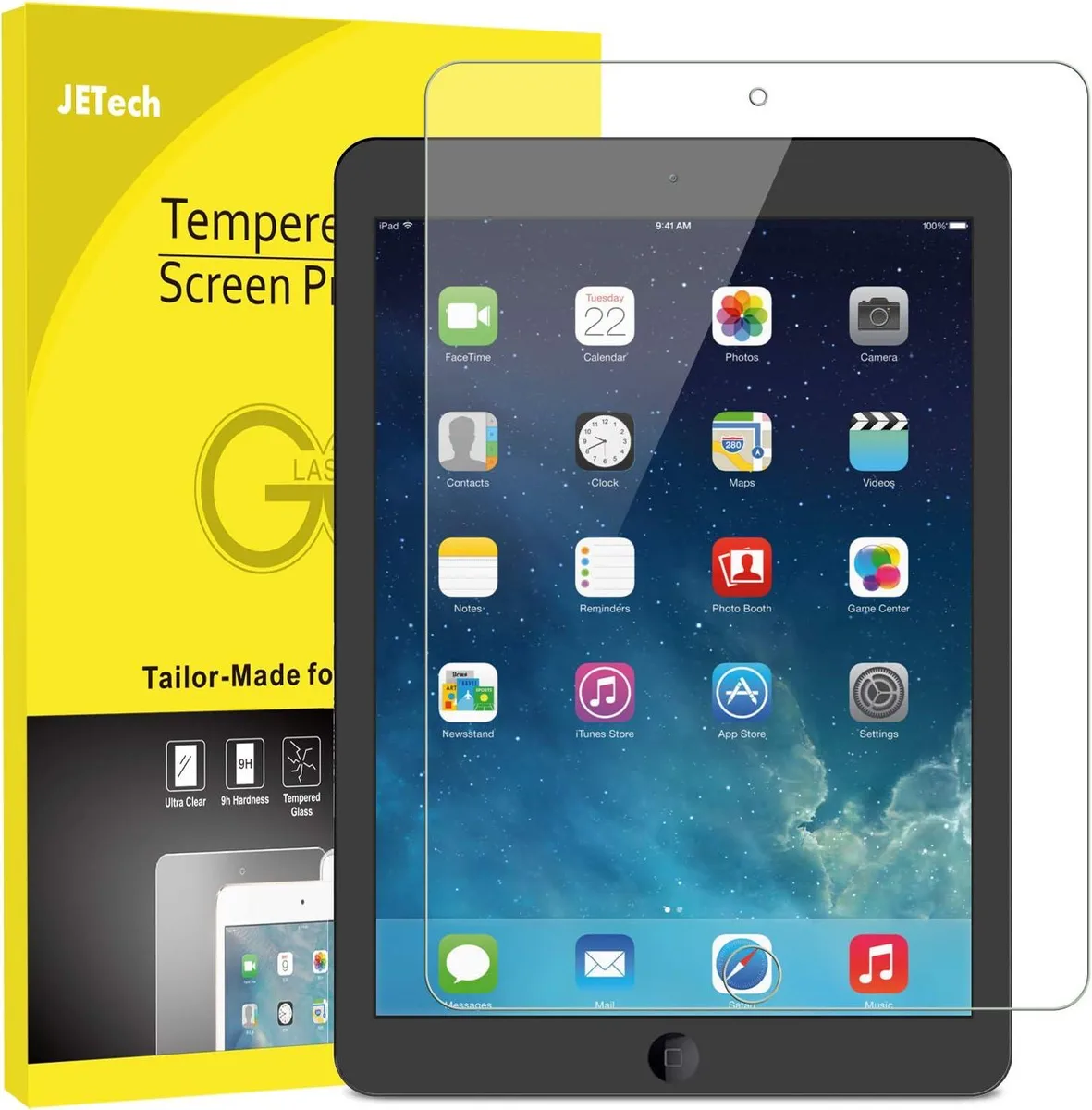Leelbox Leelbox 6th/5th Tempered Glass Screen Protector 9.7-Inch 0.33mm — product photo