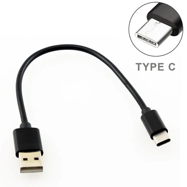 Fonus Fonus USB-C Cable 20 cm Black 4694B6-NE — product photo