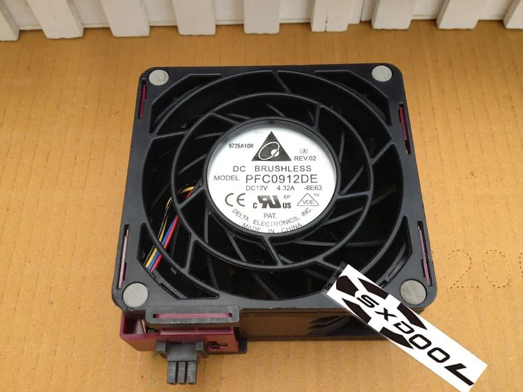 SXDOOL SXDOOL server fan for HP ML370 DL370 G6 Delta PFD0912DE DC12V 4.32A — product photo