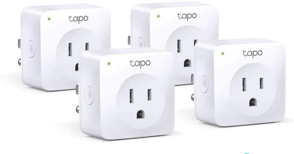 TP-Link TP-Link Tapo P100 Smart Plug Mini 4-pack White — product photo