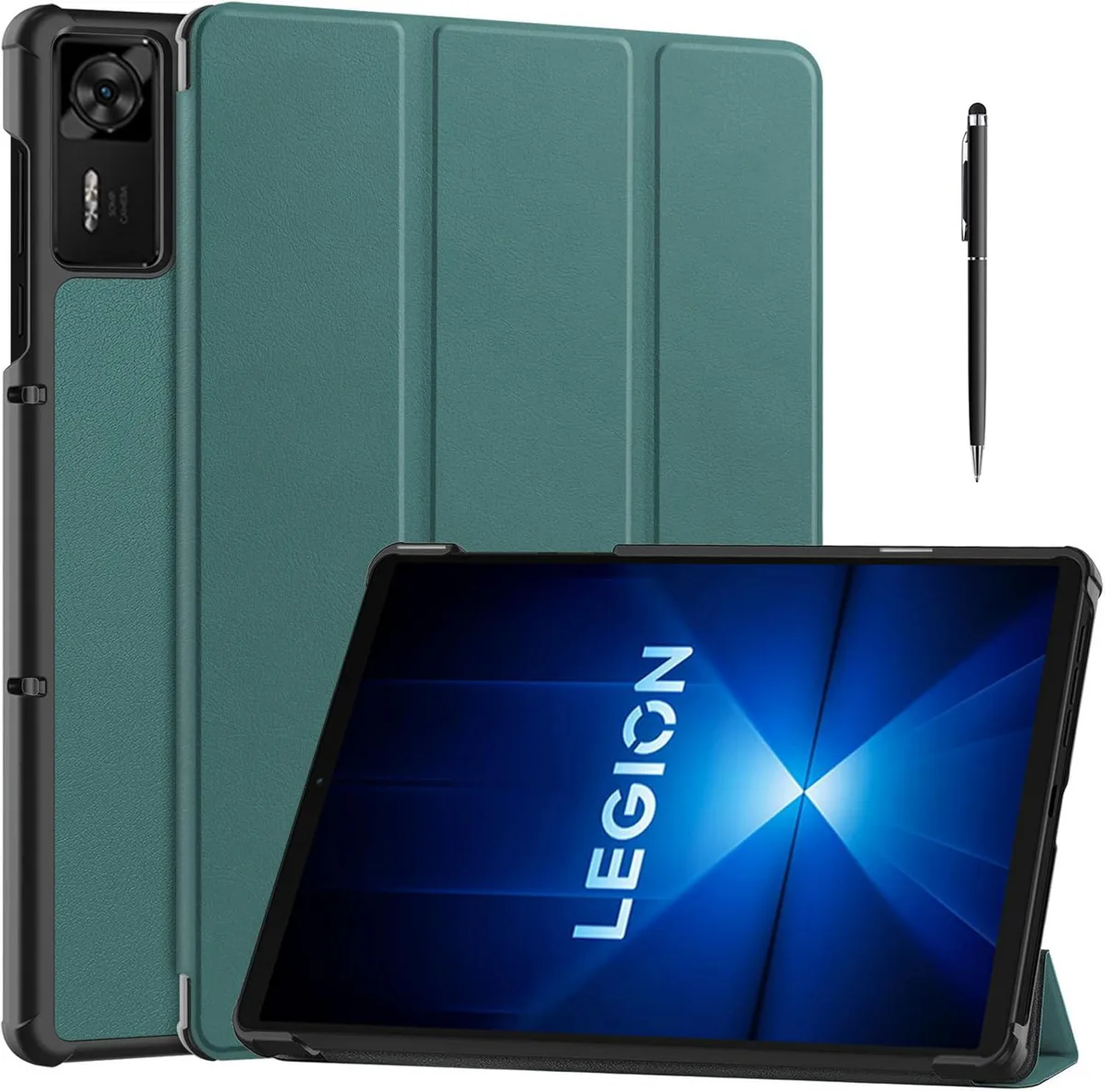 Werleo Werleo Case for Lenovo Legion Y700 4th Gen 8.8 inch 2025 TB322FC Dark Green — product photo