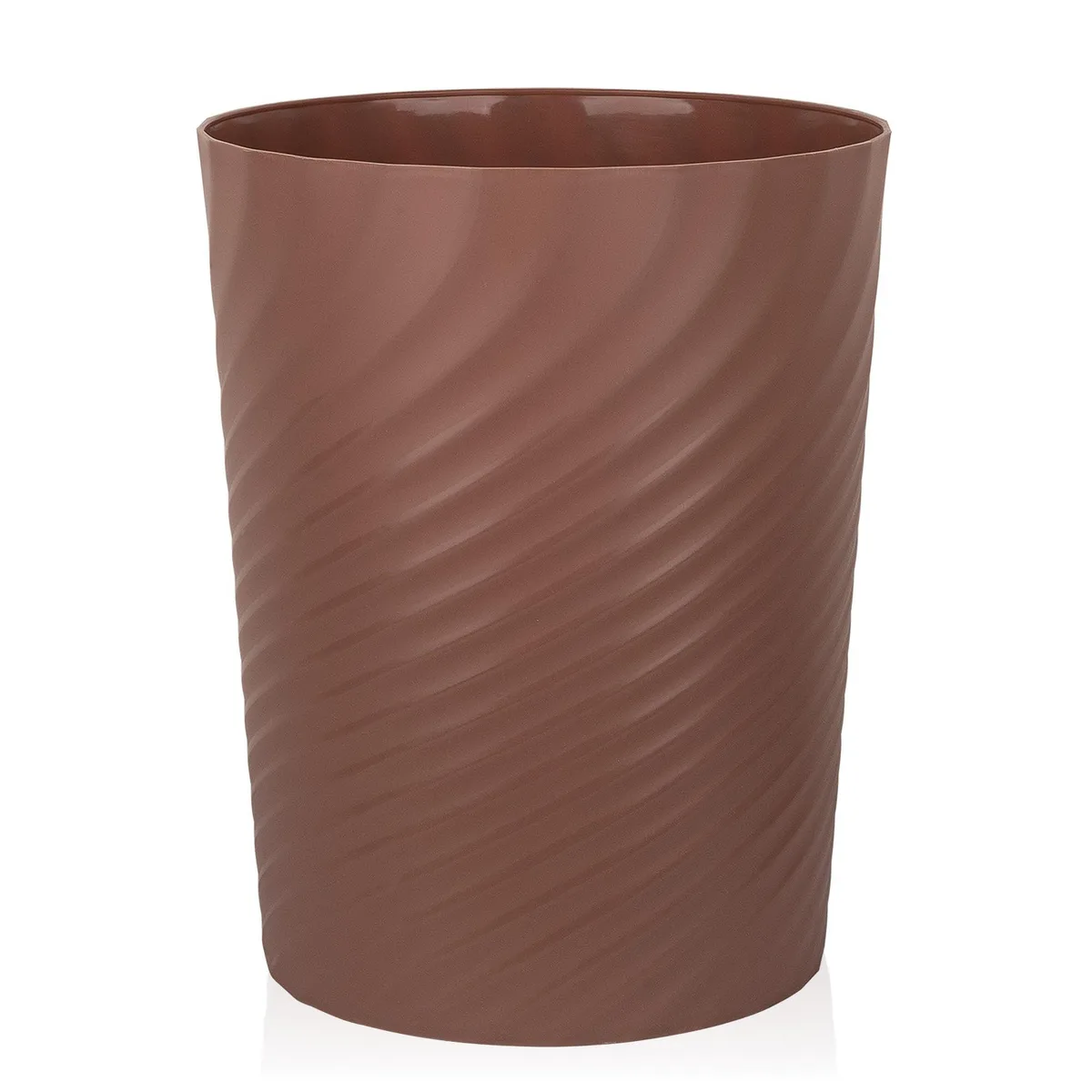 Baldwin 1.8 gal round wastebasket white 3-pack UU-HM0056-15 — product photo