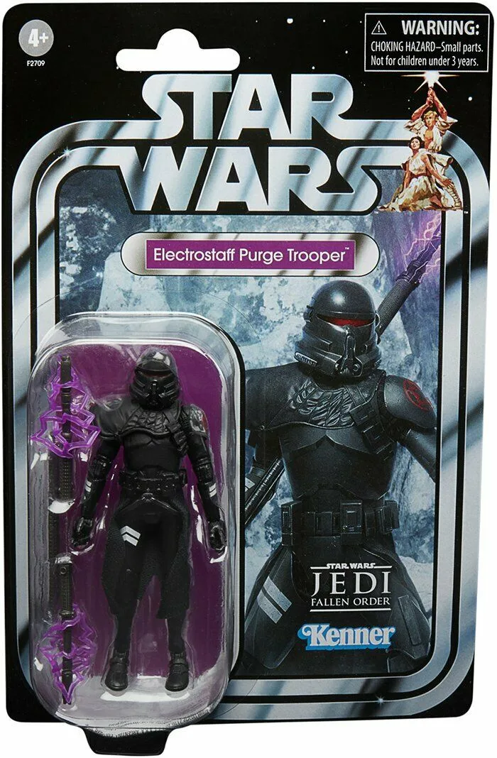 Hasbro Hasbro Star Wars Vintage Collection Gaming Greats Electrostaff Purge Trooper 3.75" collectible — product photo