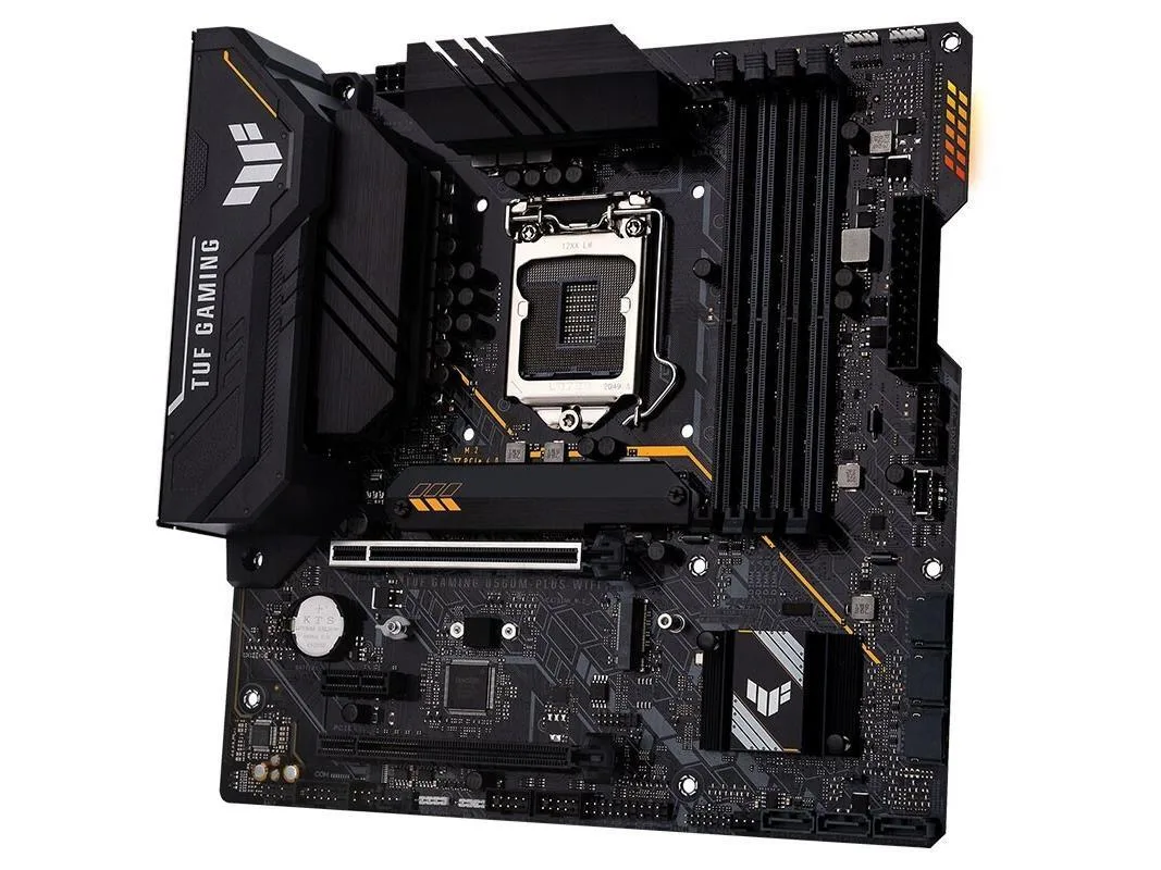 ASUS ASUS TUF GAMING B560M-PLUS WIFI DDR4 128GB Micro ATX Intel motherboard — product photo