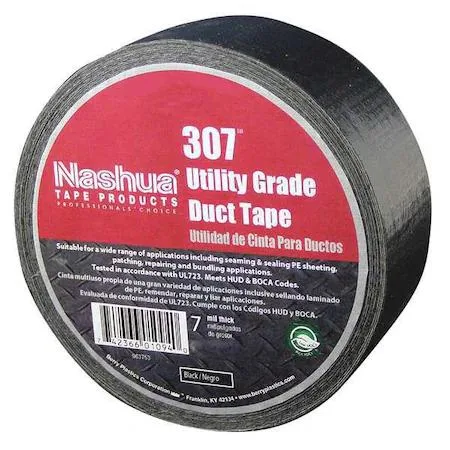 NASHUA NASHUA 307 Duct Tape 48 mm × 55 m 7 mil Black — product photo