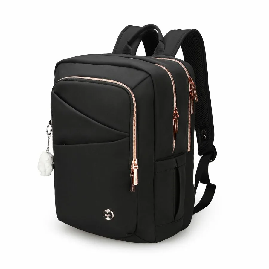 Swissdigital Design Swissdigital Design SD1645-01 KATY ROSE NG Black 23L Laptop Pack — product photo
