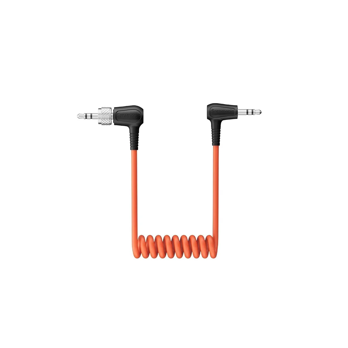 LORDWORLD LORDWORLD Locking 3.5mm TRS to 3.5mm TRS Coiled Cable 7 in 19 in — product photo