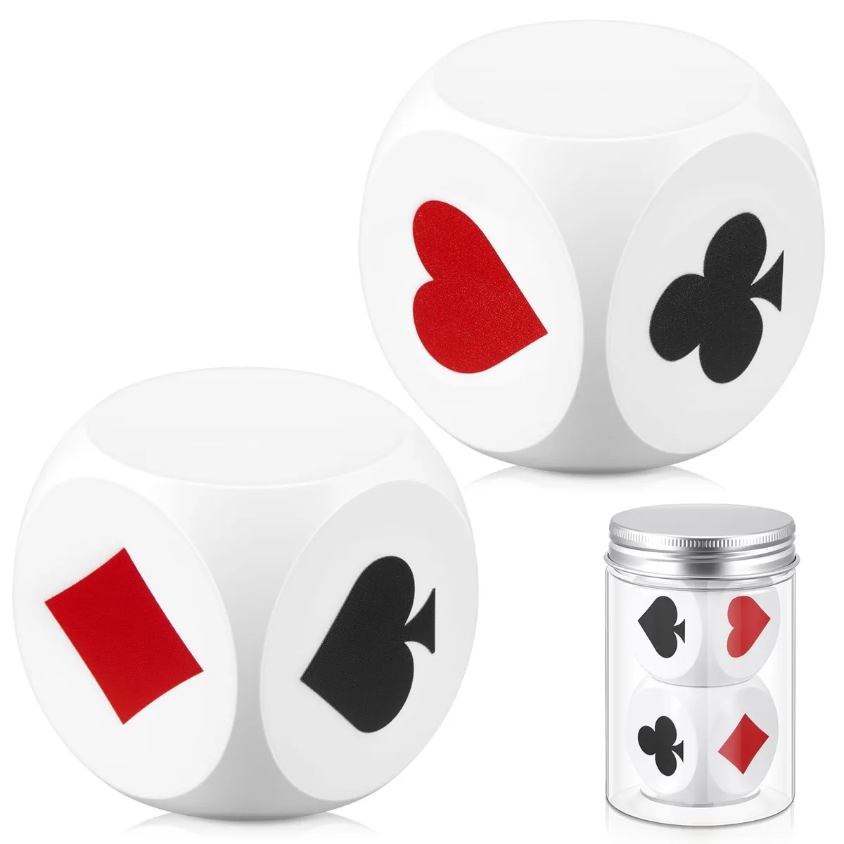  QAR-Seenelling-3580 2 Pcs Wooden Dice 1.57'' hobby collectible — product photo