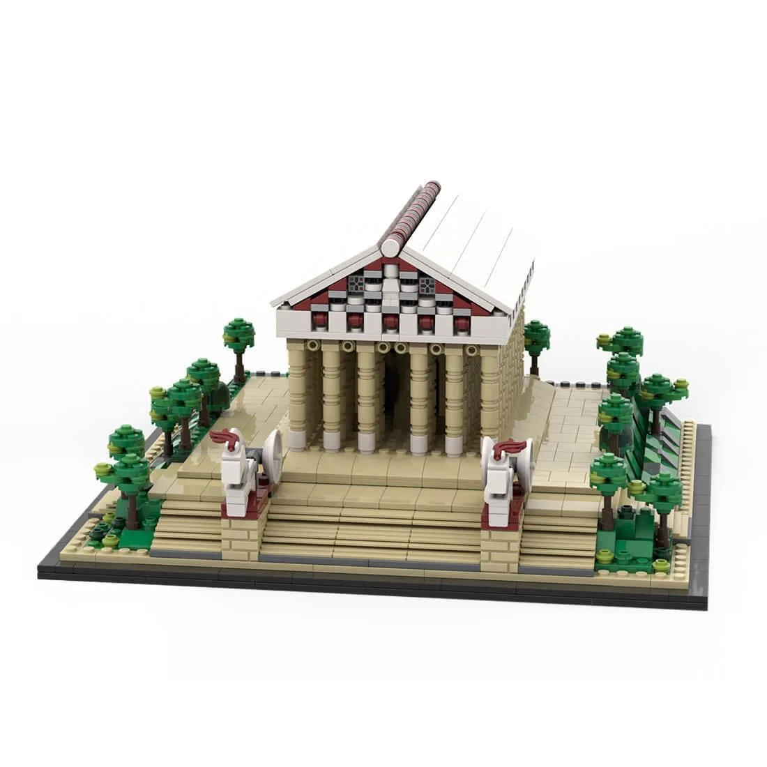ZITIANYOUBUILD ZITIANYOUBUILD MOC-55411 Artemis Temple 2056PCS Educational Building Set — product photo