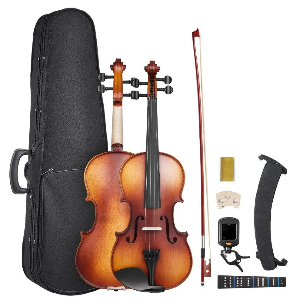 VEVOR VEVOR 4/4 Violin Set Matte Brown 355 mm — product photo